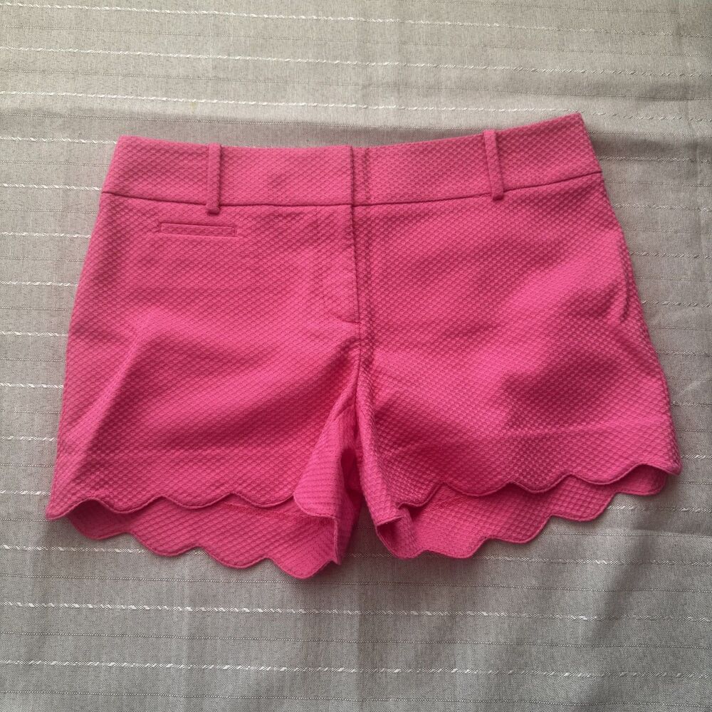 NWT Ann Taylor LOFT Womens Hot Pink Shorts Size 4